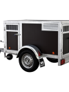 BW Trailers Hundeanhänger – 3 Hunde, Braun