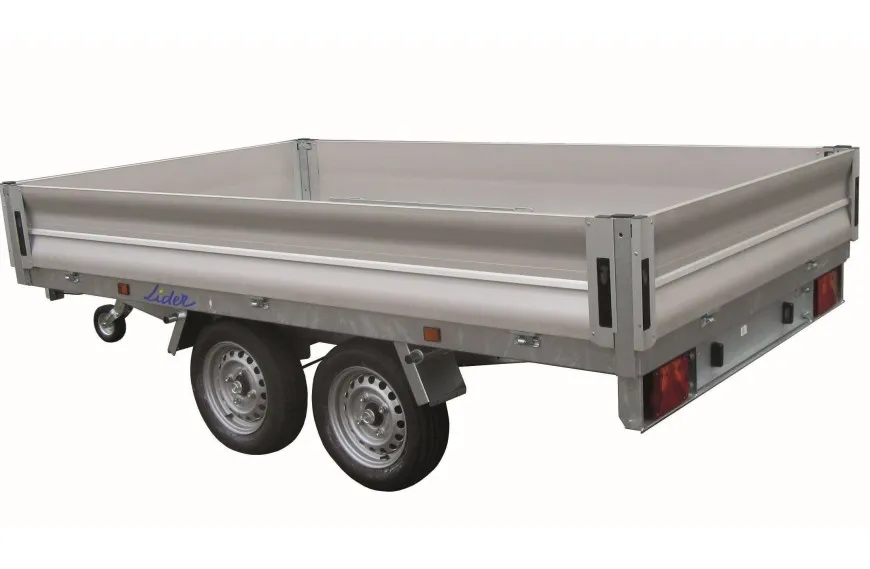 Lider 32660 – Tiefbett-Anhänger 3500 kg / 506×215 cm