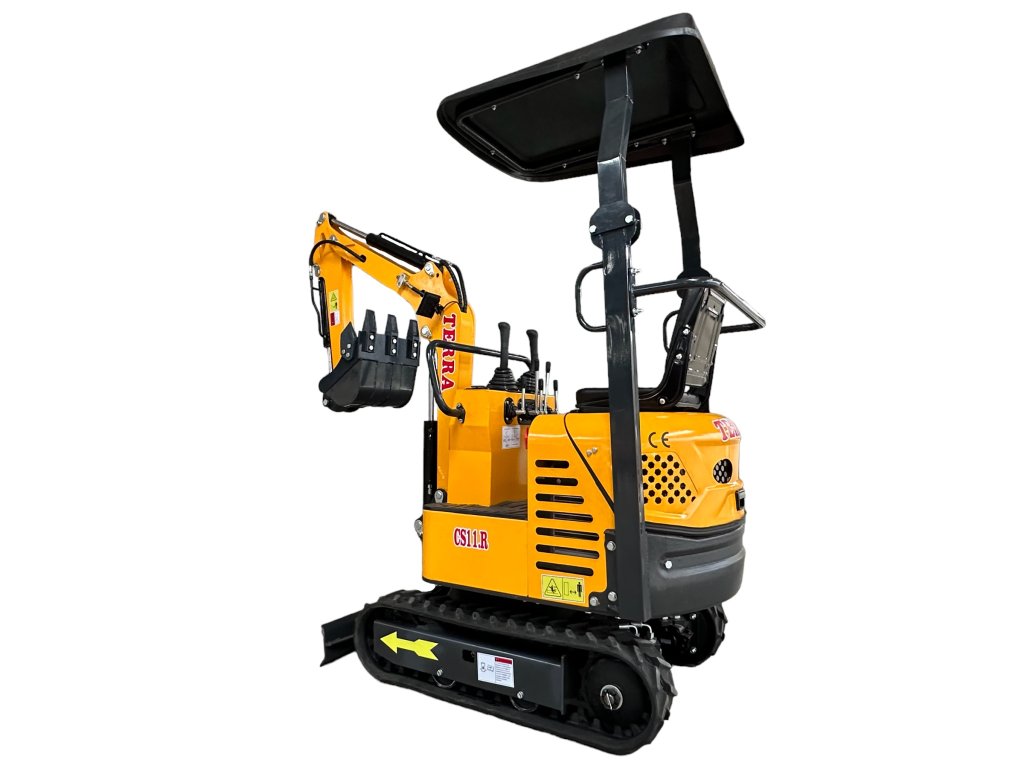 Terra CS11.R – Kompakter Minibagger 1090 kg, Diesel – Bild 5