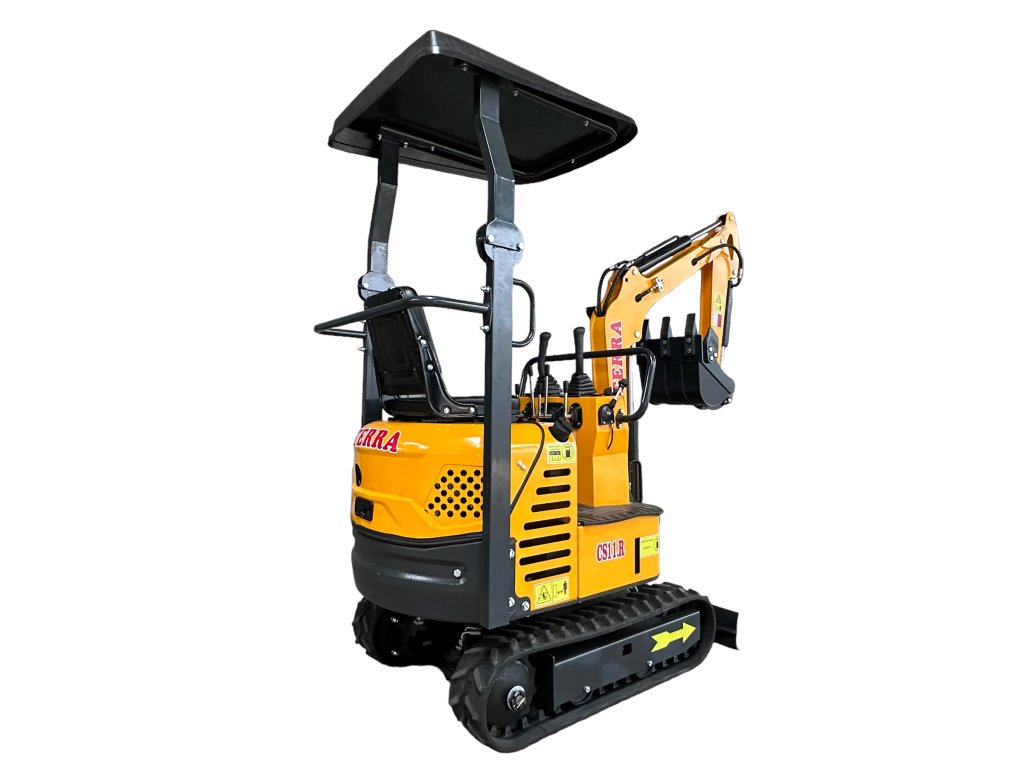 Terra CS11.R – Kompakter Minibagger 1090 kg, Diesel – Bild 6