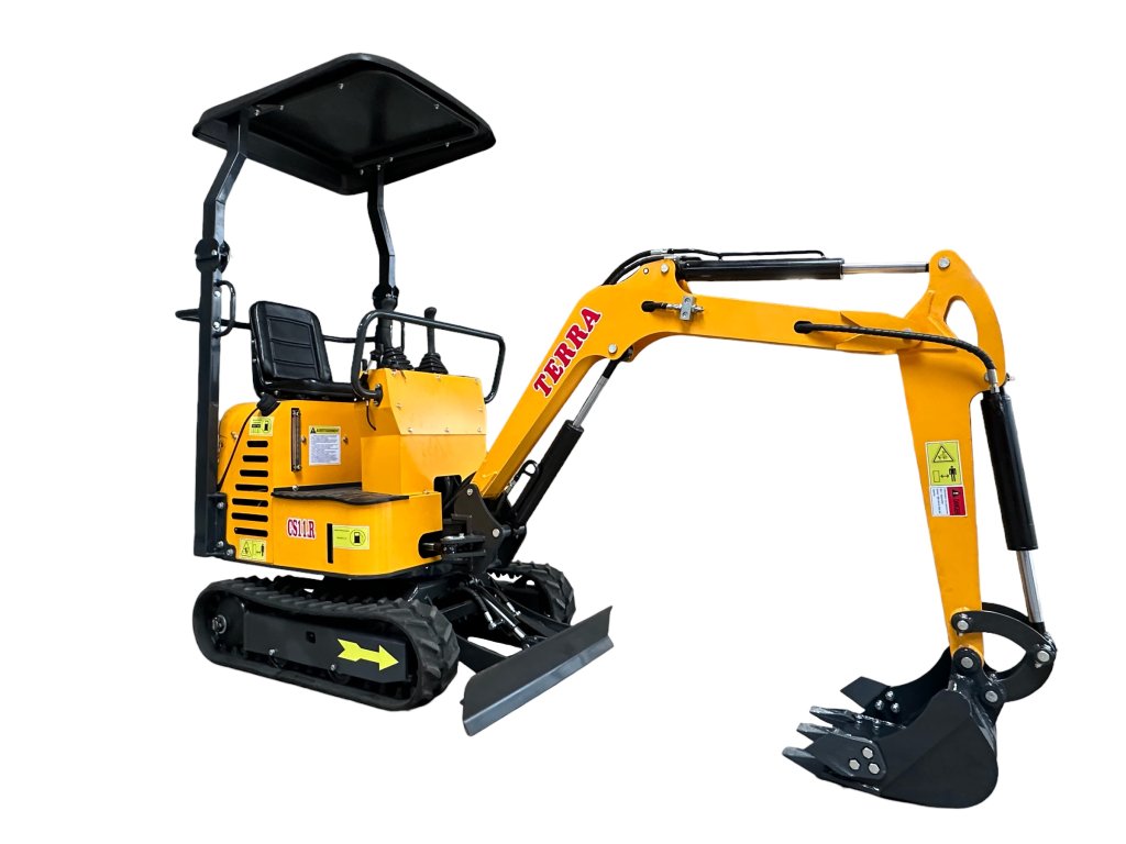 Terra CS11.R – Kompakter Minibagger 1090 kg, Diesel – Bild 7