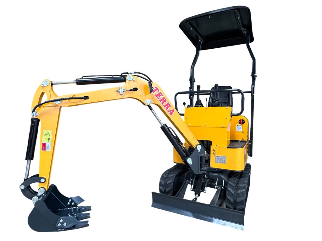 Terra CS11.R – Kompakter Minibagger 1090 kg, Diesel – Bild 8