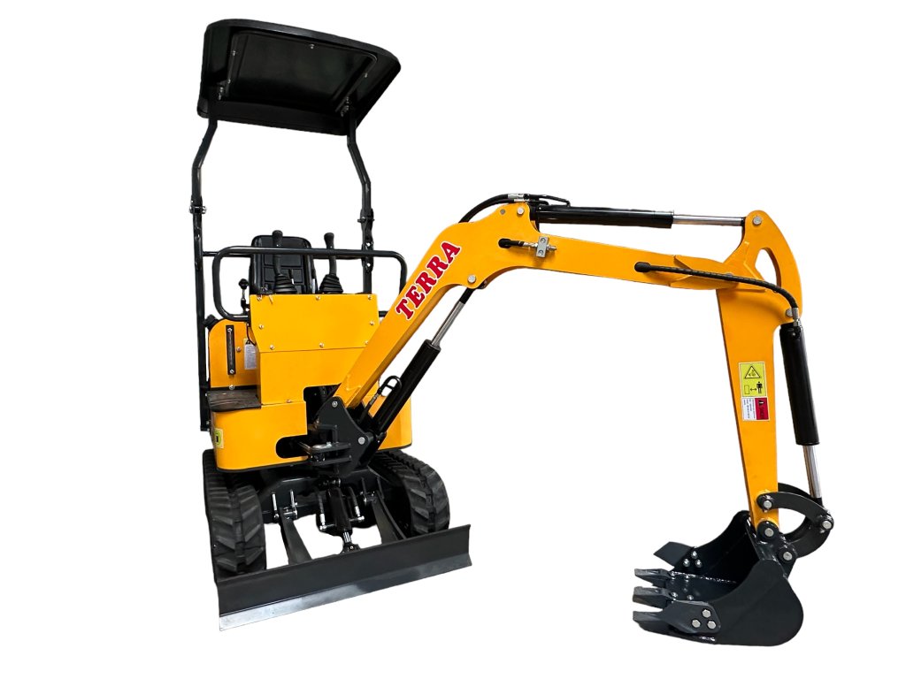Terra CS11.R – Kompakter Minibagger 1090 kg, Diesel – Bild 9