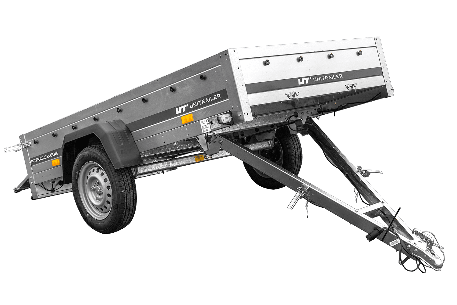 Unitrailer Garden Trailer 230 KIPP – Robuster Gartenanhänger – Bild 6