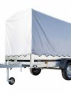 Gepäckanhänger 750 kg – 264×126 cm, Klappdeichsel & Plane