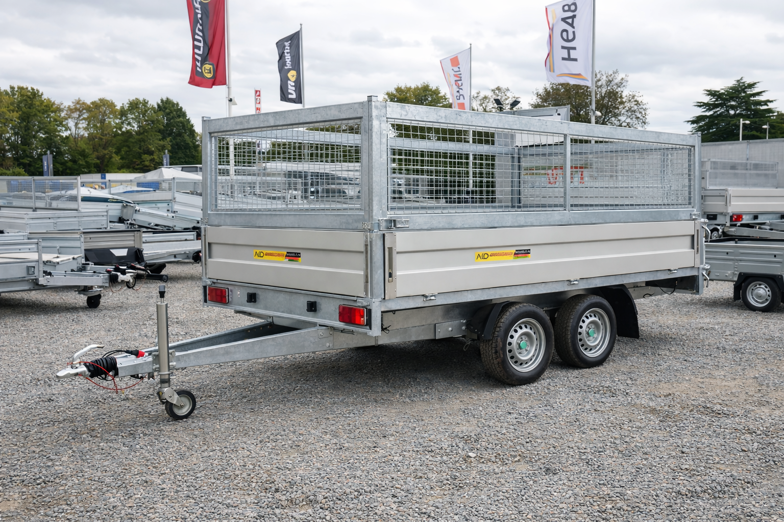 Kippanhänger 2700 kg – 260×150 cm, Robust & Langlebig – Bild 4