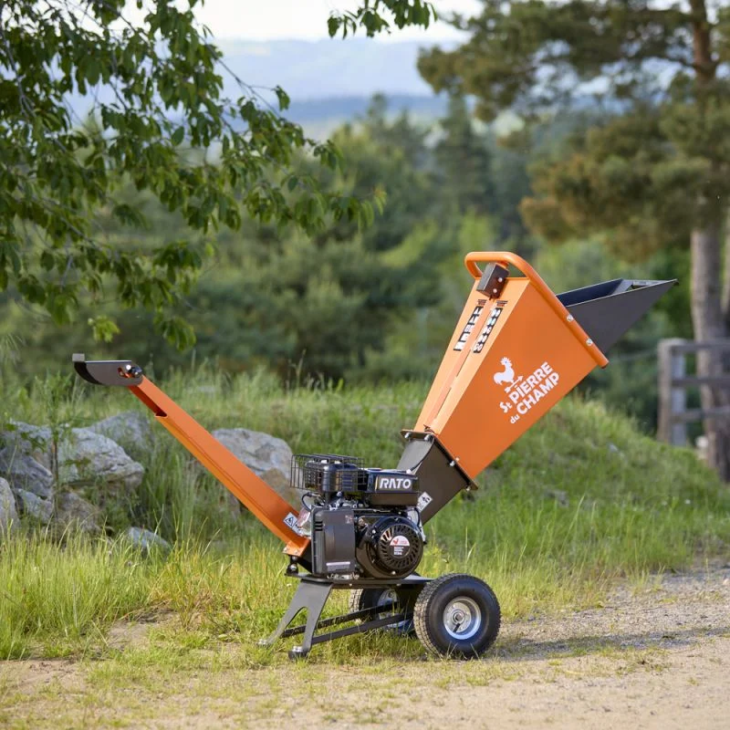 Benzin-Gartenhäcksler 212 cc – Leistungsstarker Schredder 60 mm – Bild 6