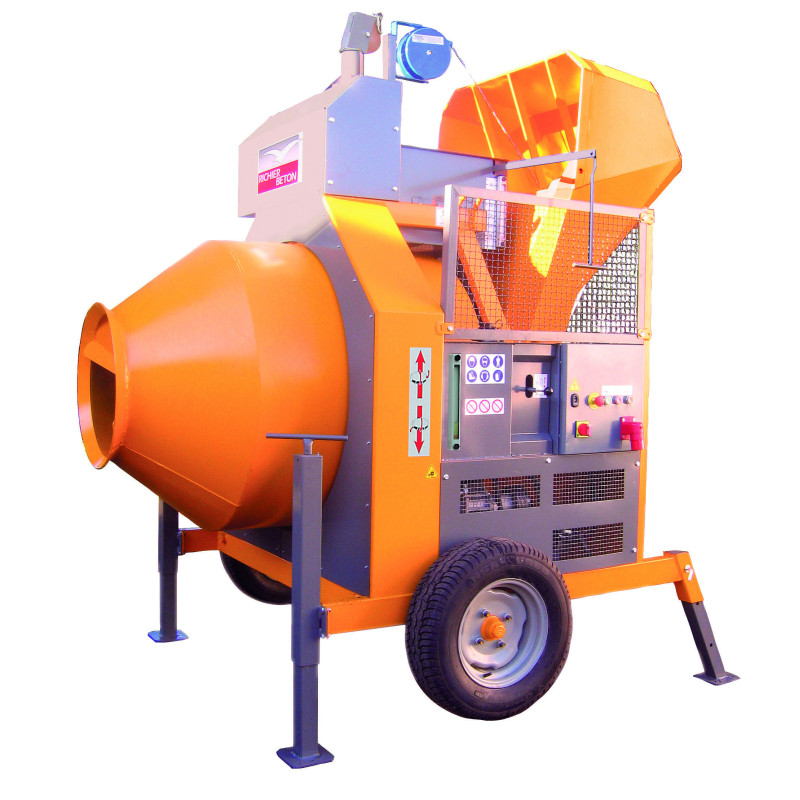 Altrad RB400H – Profi-Betonmischer 400 L Elektro-Beschicker