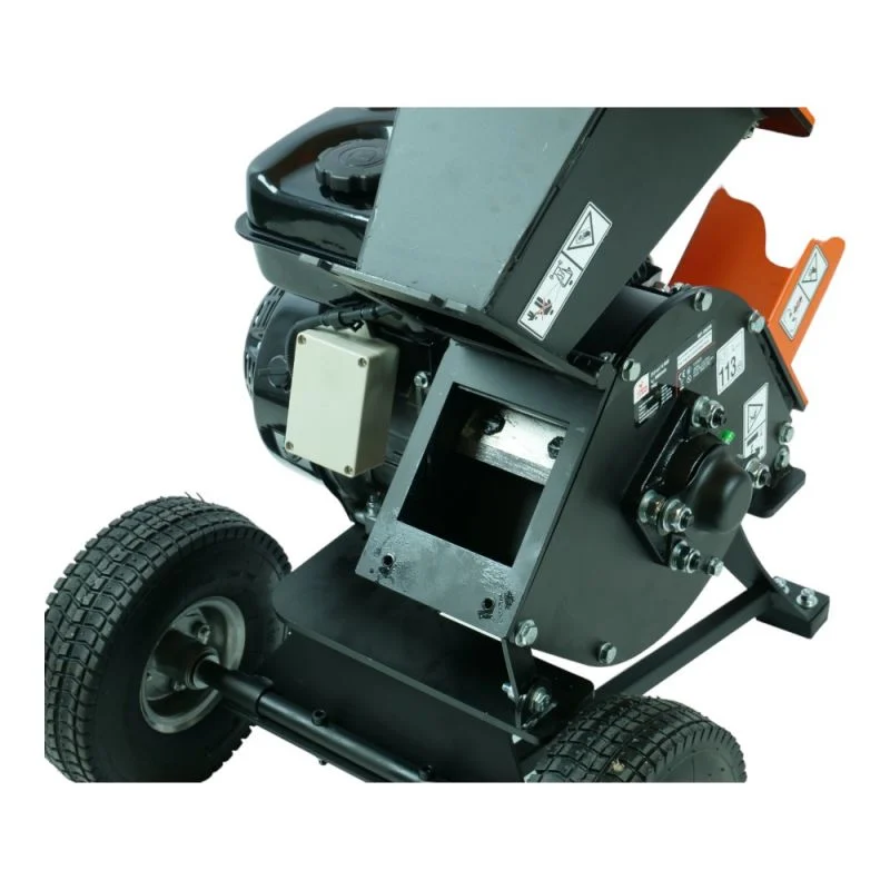 Benzin-Gartenhäcksler 212 cc – Leistungsstarker Schredder 60 mm – Bild 5